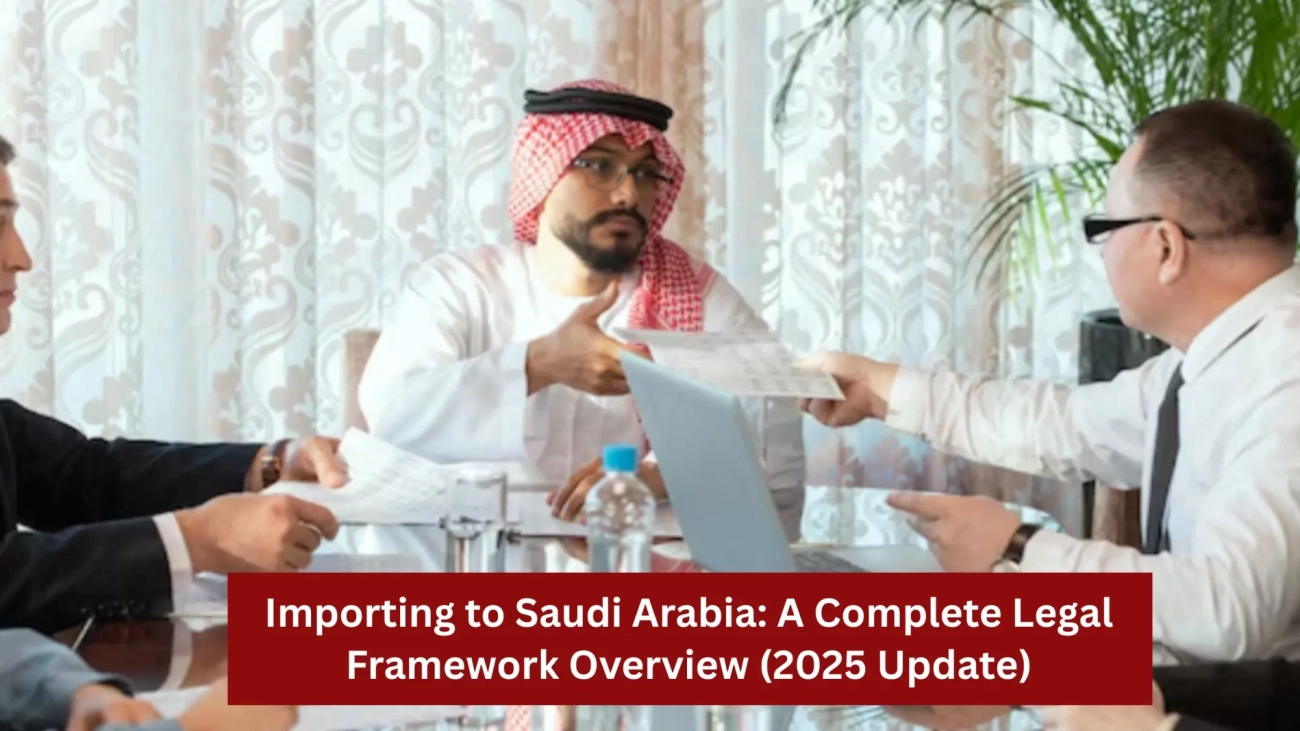 Importing to Saudi Arabia A Complete Legal Framework Overview (2025 Update)