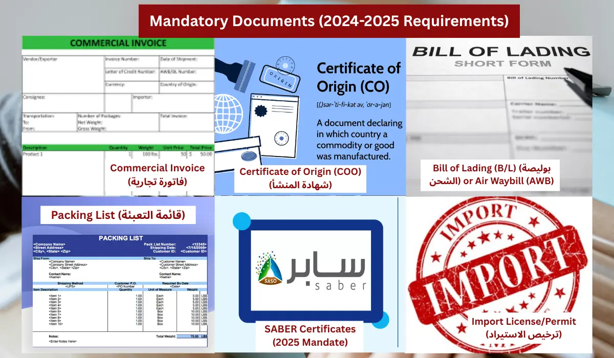 Customs Clearance Mandatory Documents (2024-2025 Requirements)