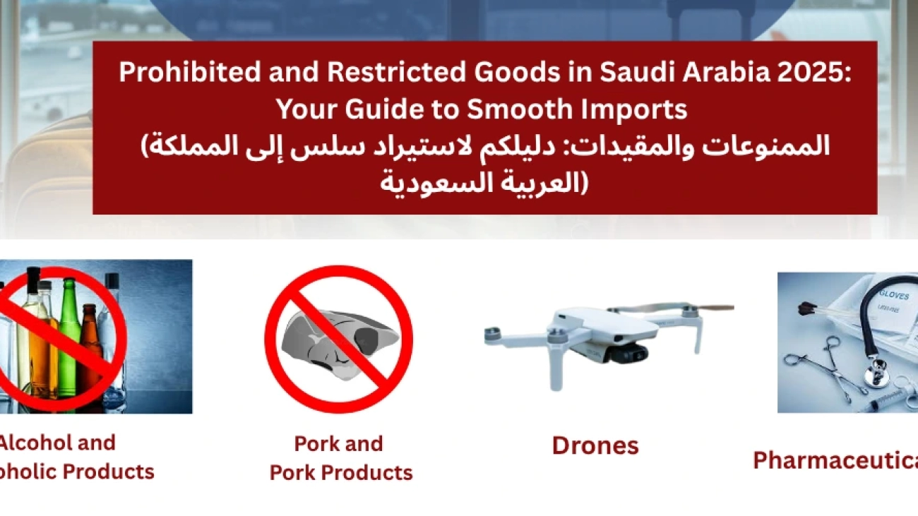 Prohibited and Restricted Goods in Saudi Arabia 2025 our Guide to Smooth Imports