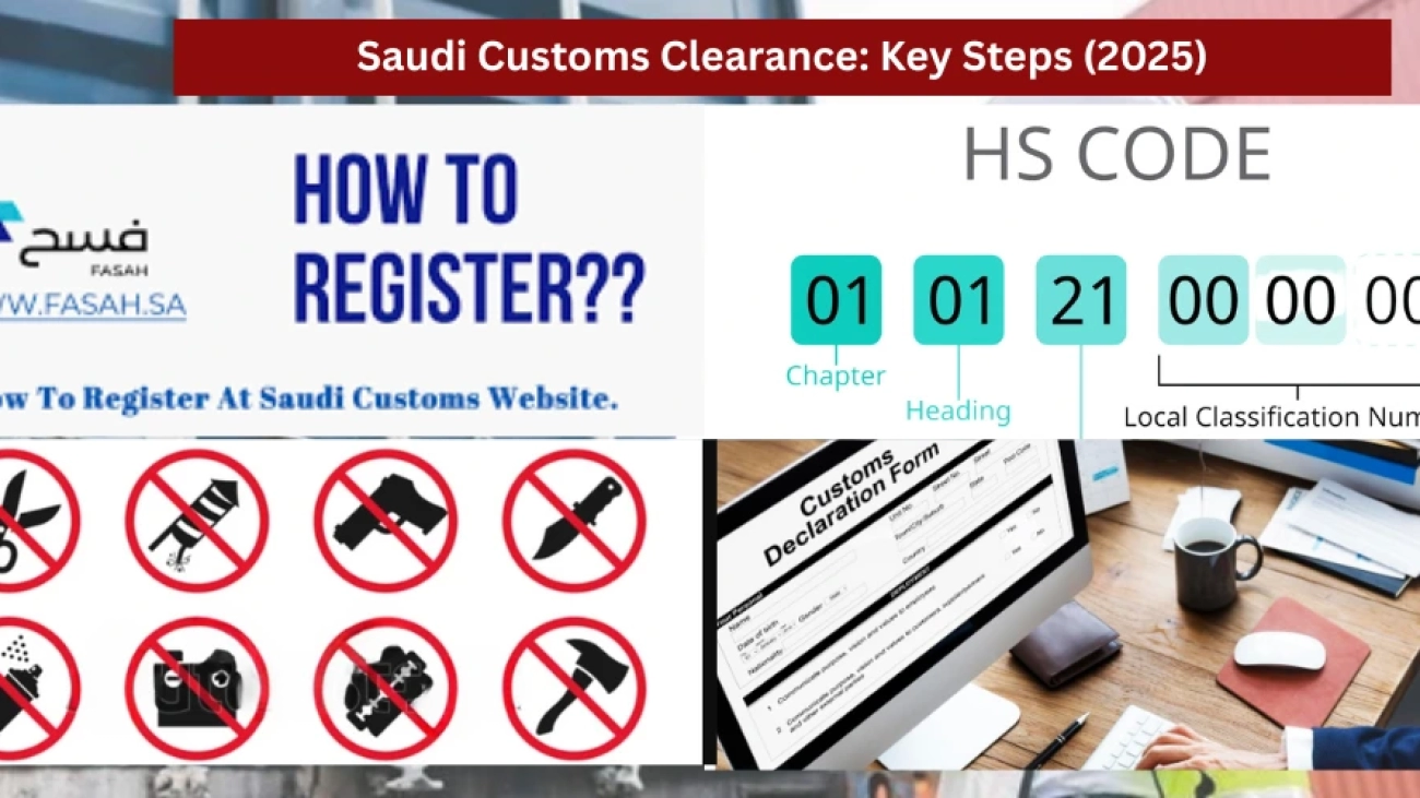 Saudi Customs Clearance Key Steps (2025)