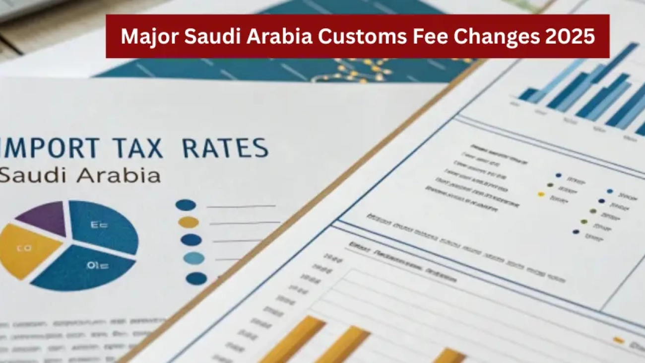 Major Saudi Arabia Customs Fee Changes 2025