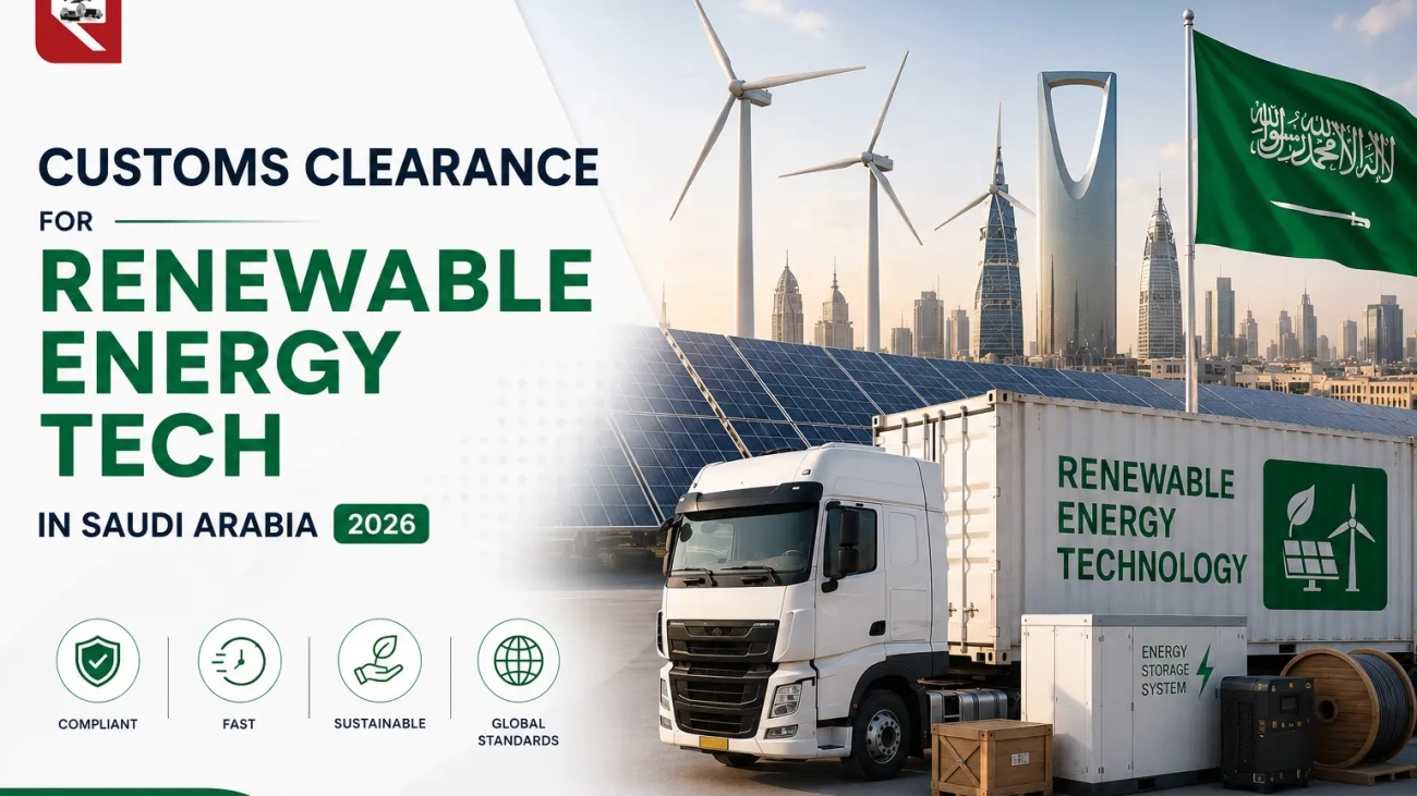 Customs Clearance for Renewable Energy Tech in Saudi Arabia (2026)