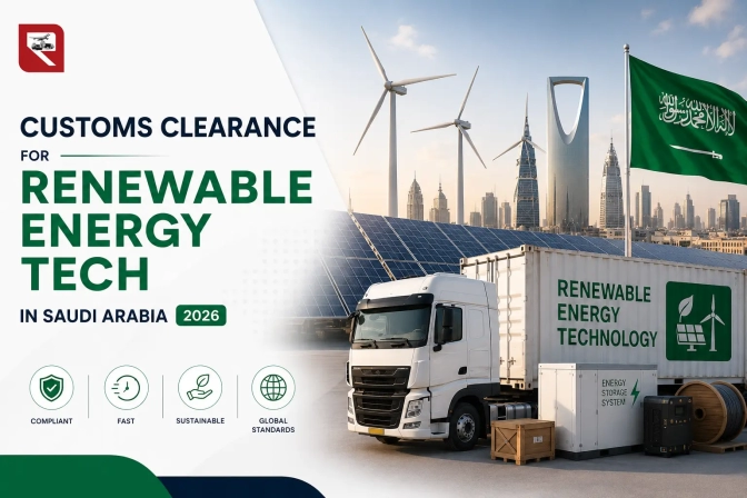 Customs Clearance for Renewable Energy Tech in Saudi Arabia (2026)