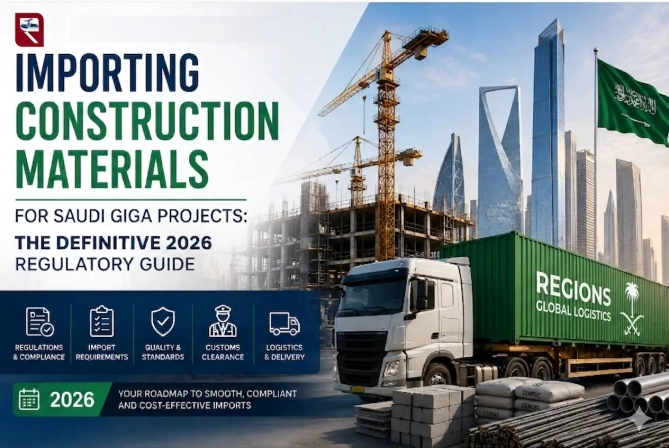 Importing Construction Materials for Saudi Giga Projects: The Definitive 2026 Regulatory Guide