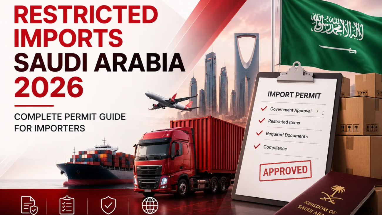 Restricted Imports Saudi Arabia 2026: Complete Permit Guide for Importers