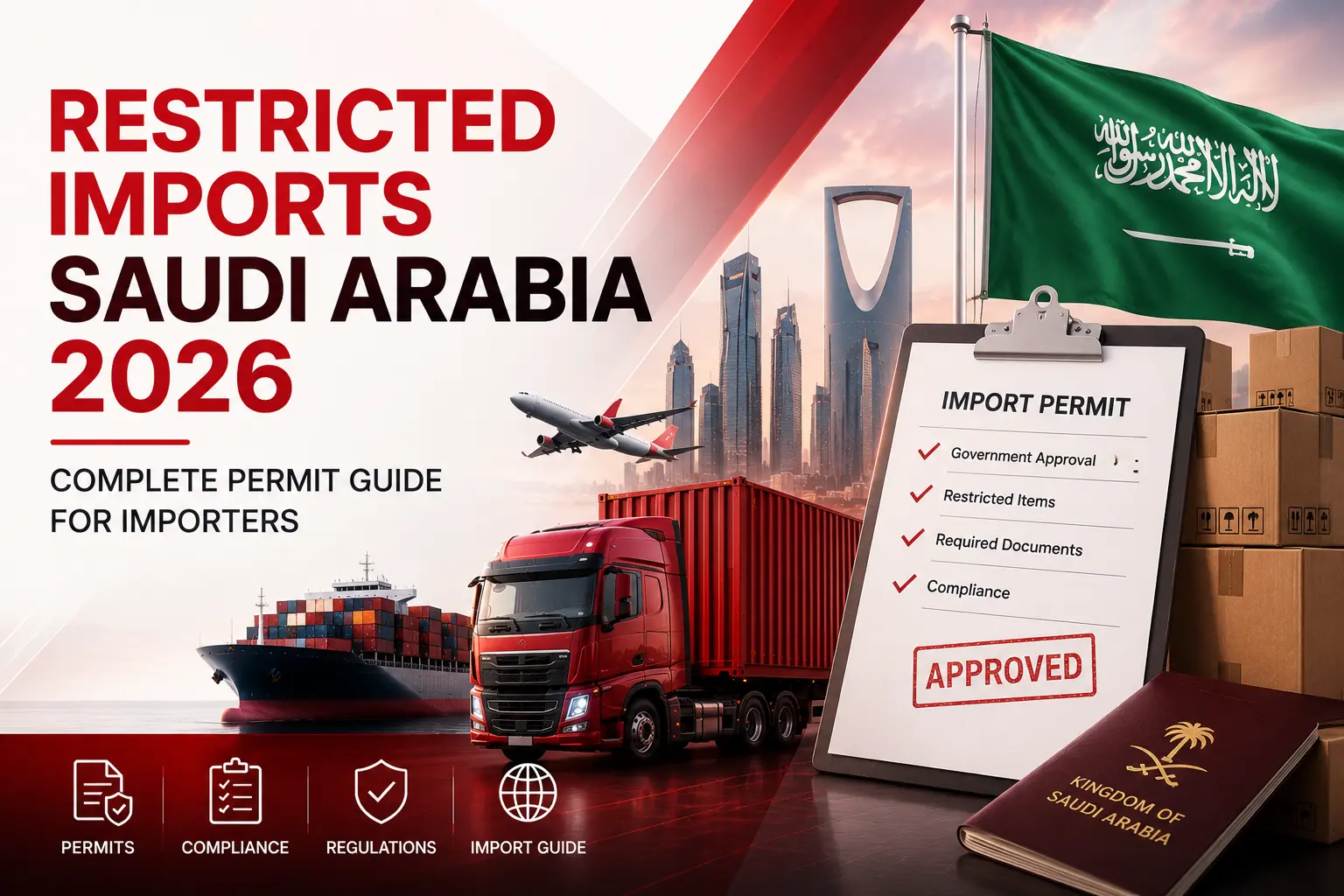 Restricted Imports Saudi Arabia 2026: Complete Permit Guide for Importers