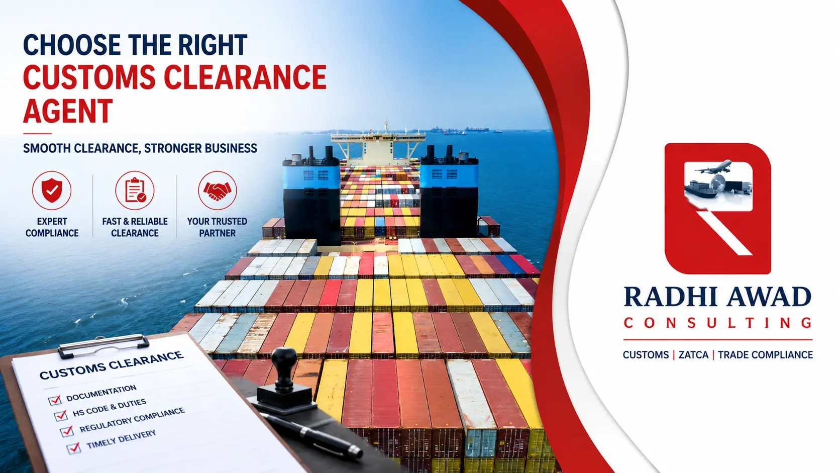 Choose the right customs clearance agent in Saudi Arabia