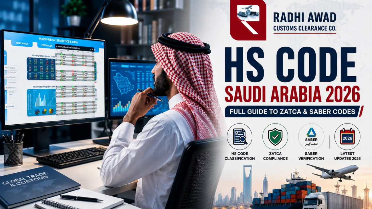 HS Code Saudi Arabia 2026: Full Guide to ZATCA & SABER Codes