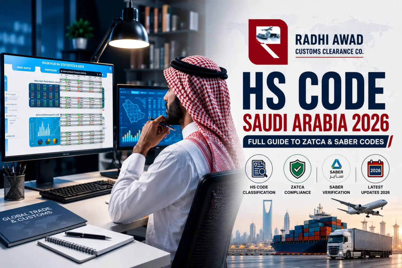 HS Code Saudi Arabia 2026: Full Guide to ZATCA & SABER Codes