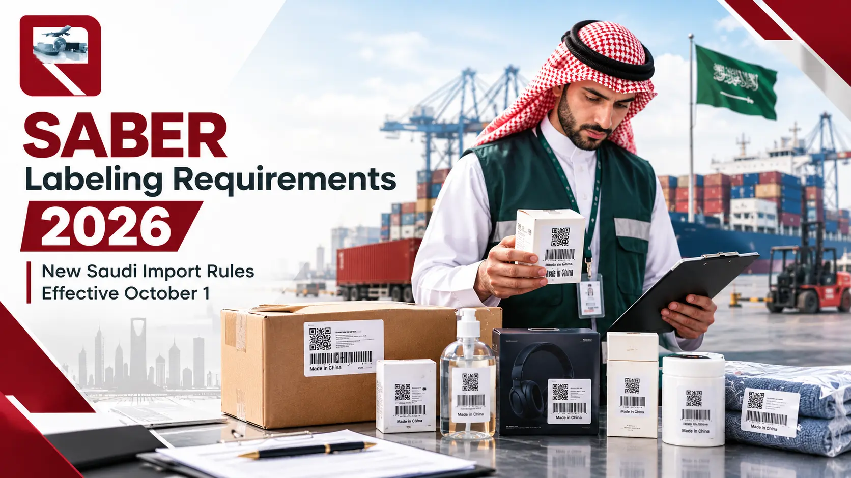 SABER Labeling Requirements 2026: New Saudi Import Rules Effective October 1