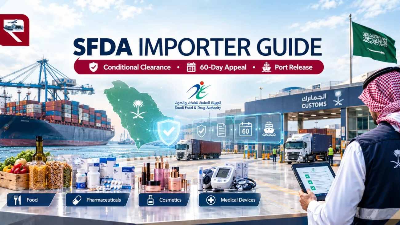 Saudi Food and Drug Authority (SFDA) Importer Guide 9 Sep 2026